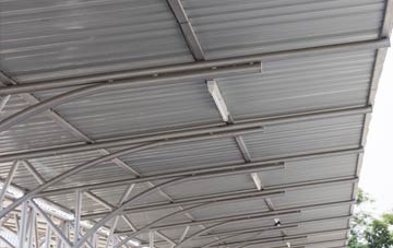 installing St Anns Chapel metal roofing